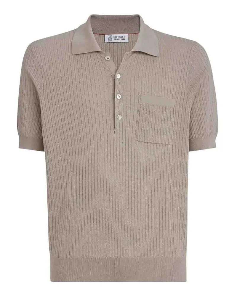 Brunello Cucinelli Poloshirt - Braun Braun