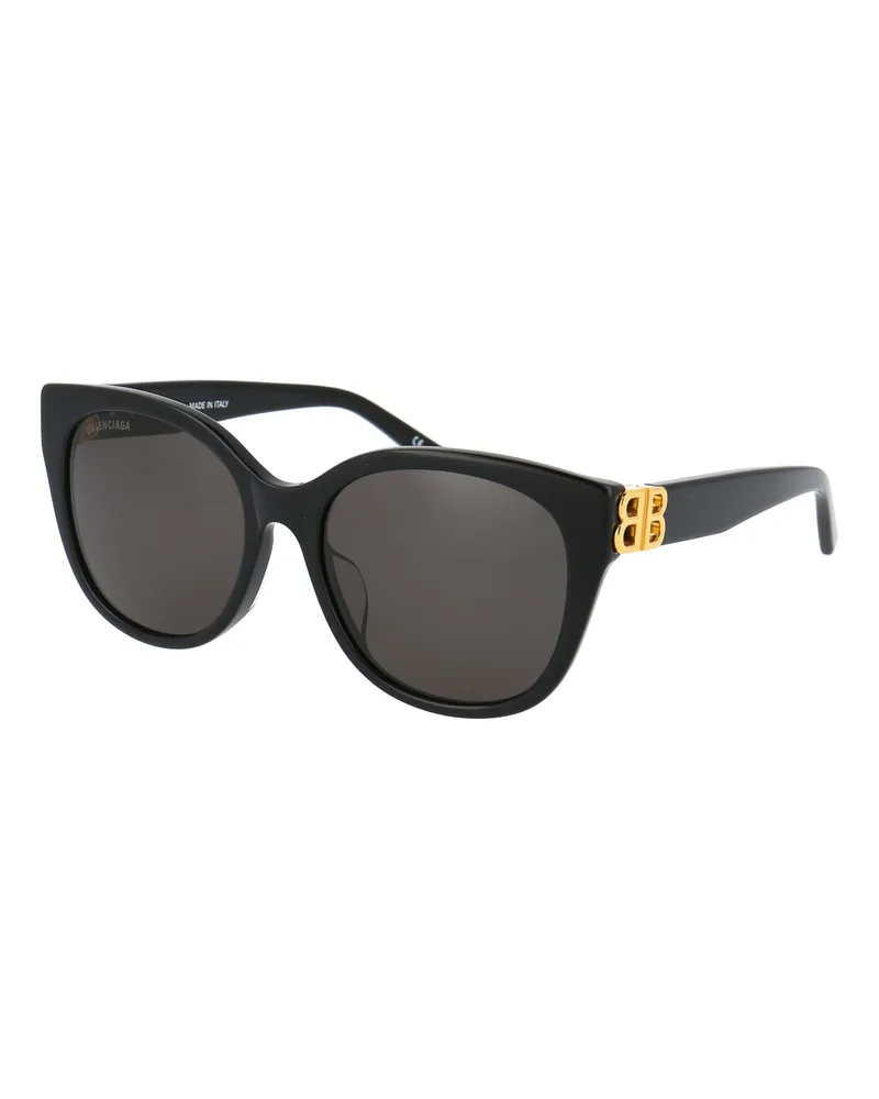 Balenciaga Sonnenbrille - Schwarz Schwarz