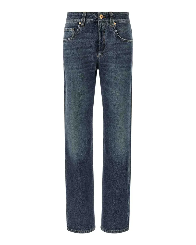 Brunello Cucinelli Bootcut Jeans - Blau Blau