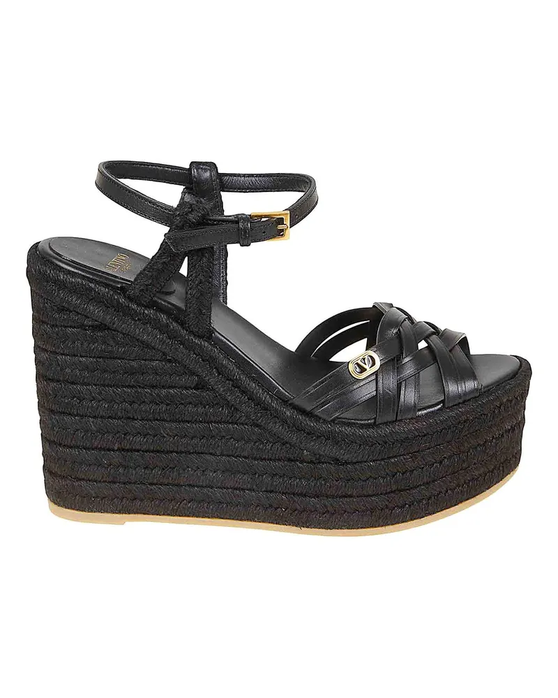Valentino Garavani Espadrilles - Schwarz Schwarz