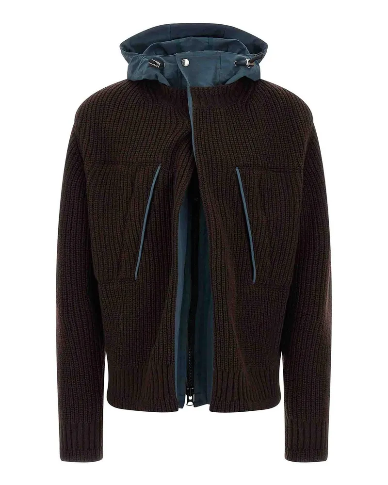 Sacai Cardigan - Braun Braun
