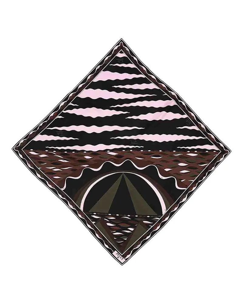 Emilio Pucci Schal - Bunt Bunt