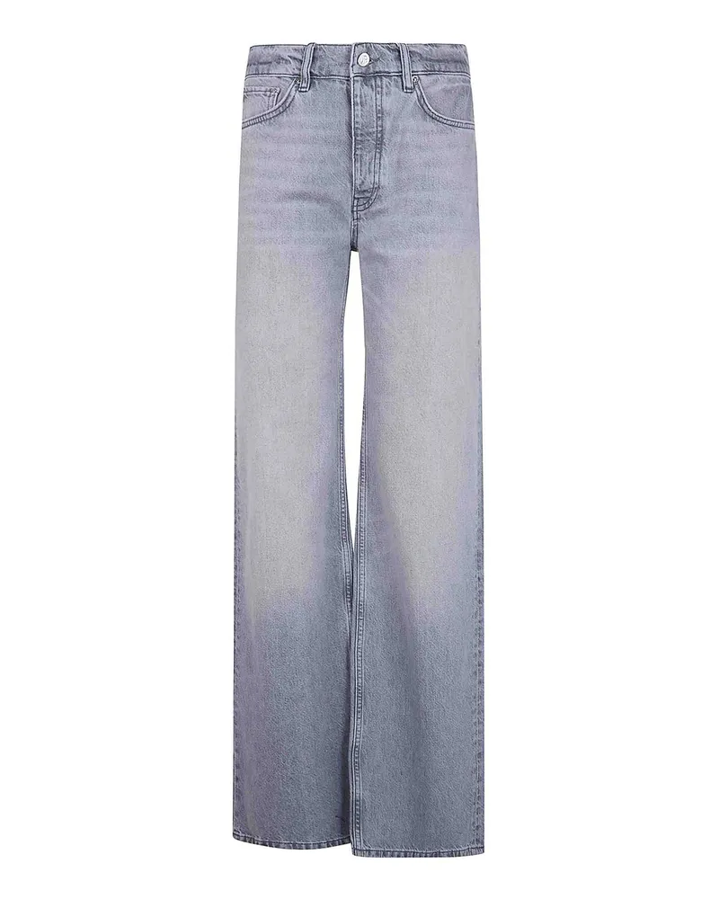 Anine Bing Straight Leg Jeans - Grau Grau