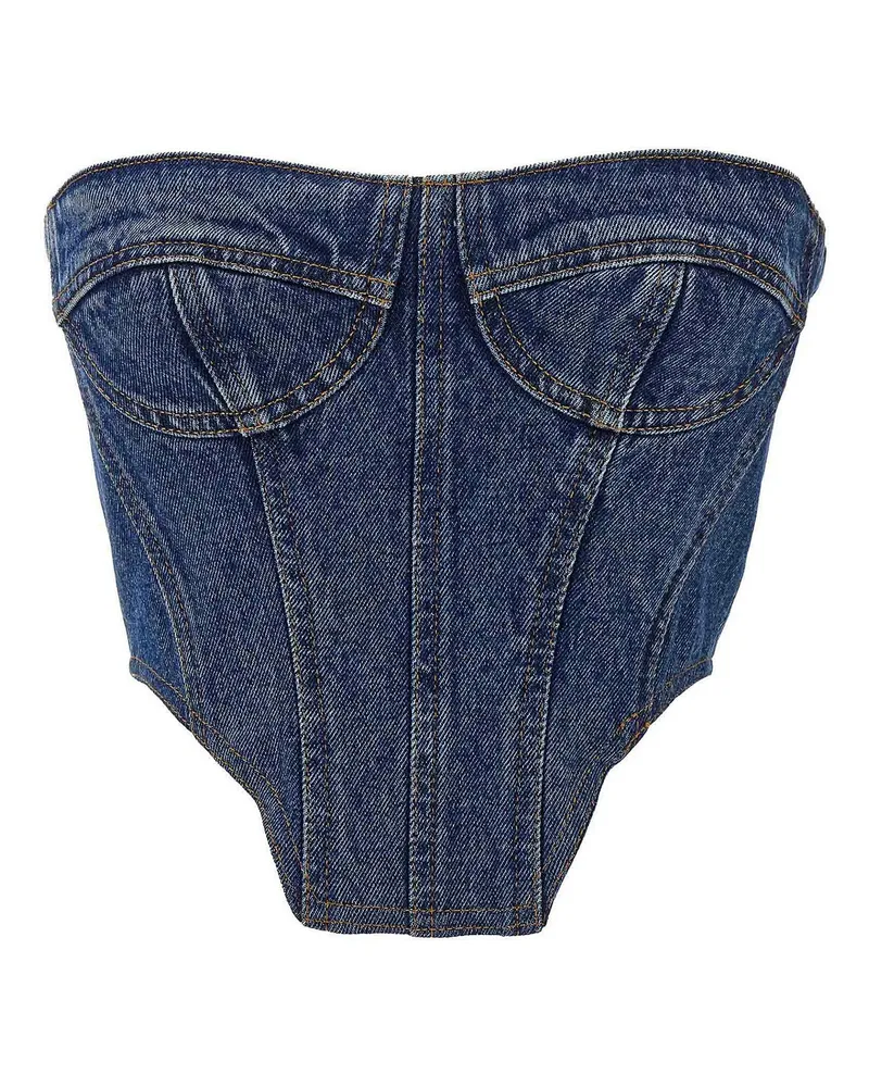 David Koma Top - Blau Blau