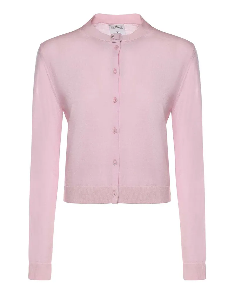 Courrèges Cardigan - Hellrosa Hellrosa