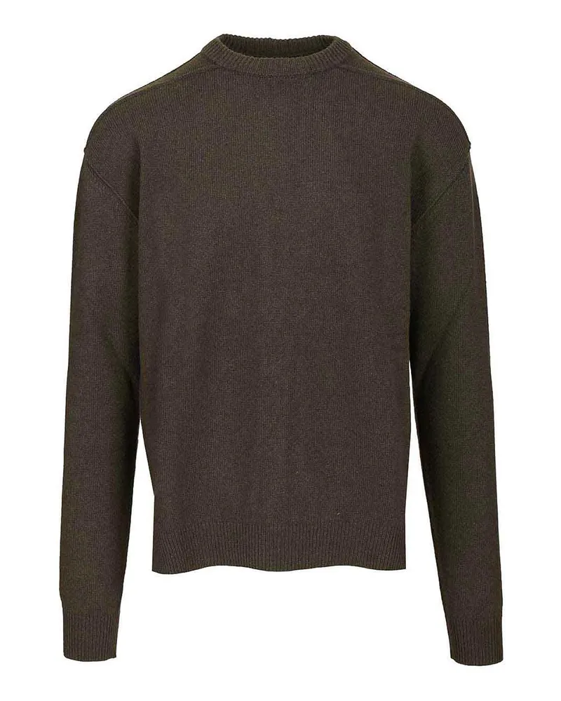 Rick Owens Rundhalspullover - Grün Grün