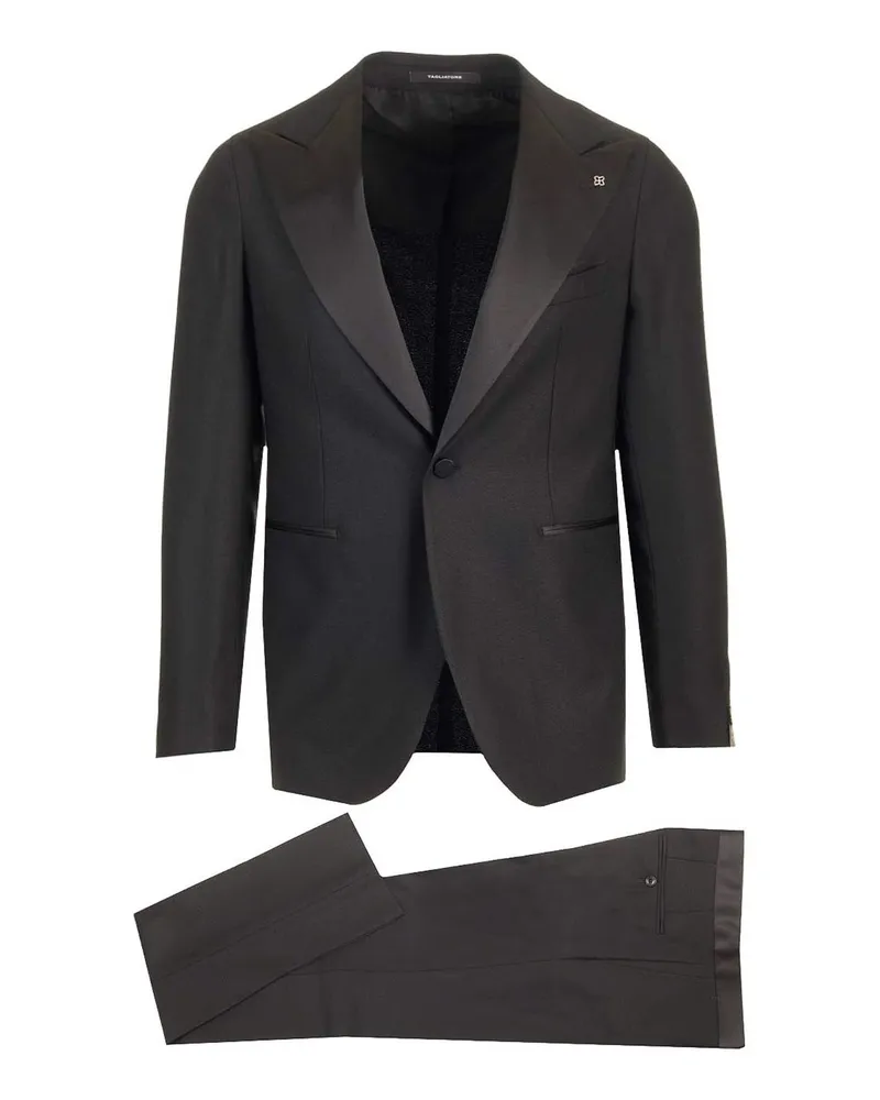 Tagliatore Eleganter Anzug - Schwarz Schwarz