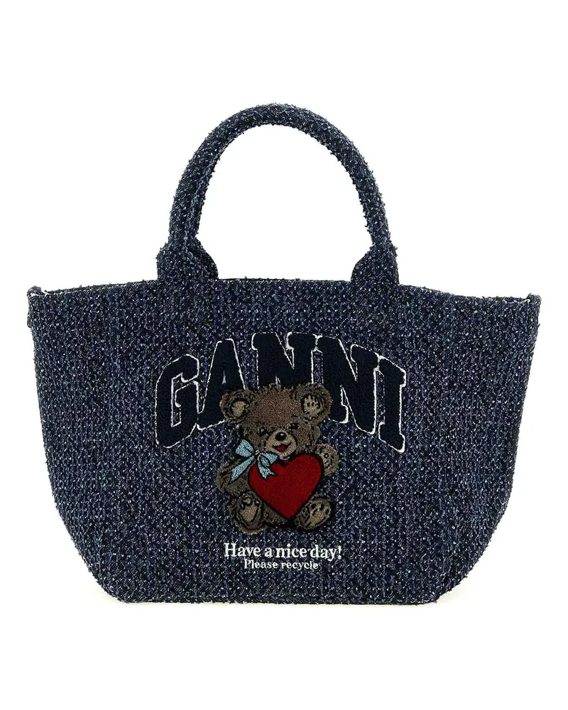 Ganni Shopper - Blau Blau