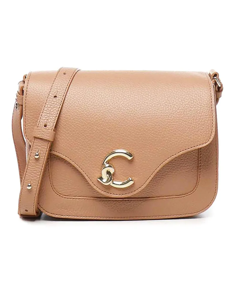 Coccinelle Schultertasche - Nude Nude