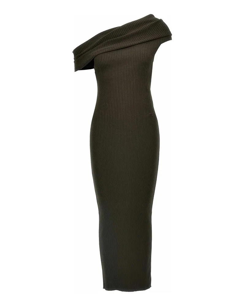 Courrèges Abendkleid - Braun Braun