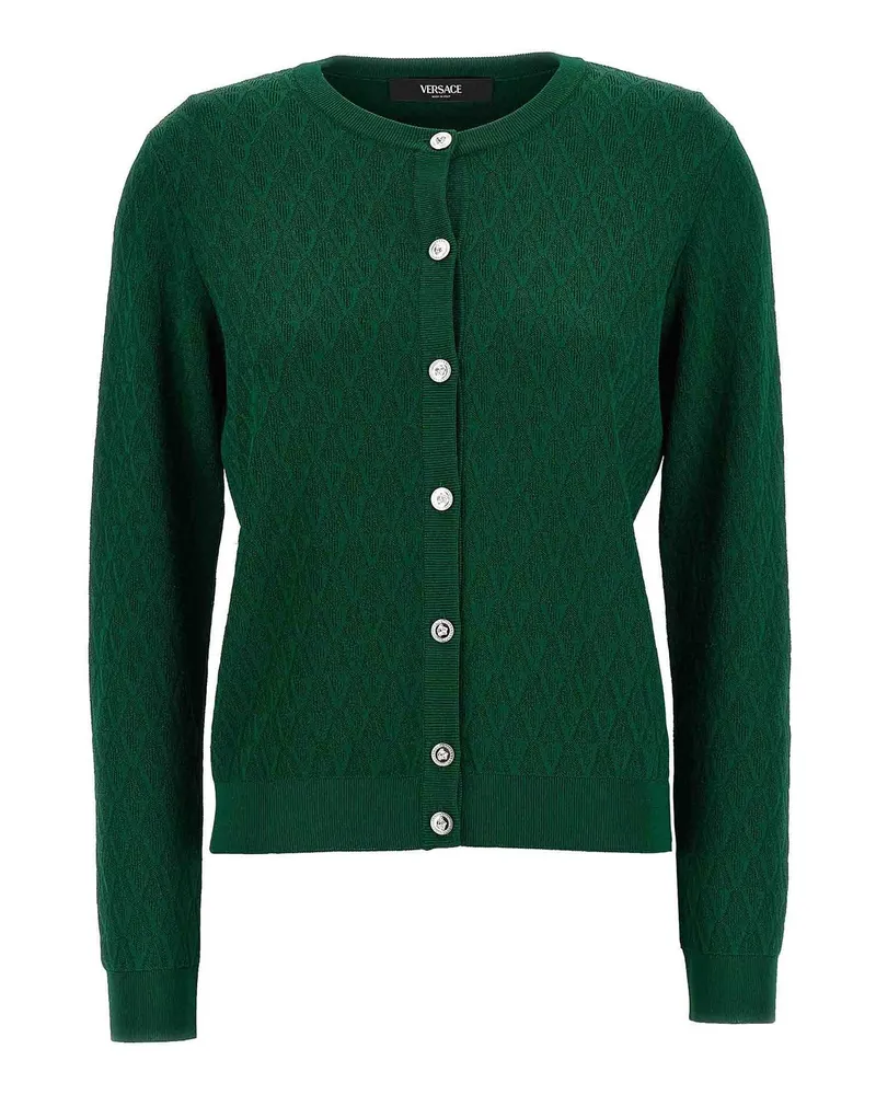 Versace Cardigan - Grün Grün