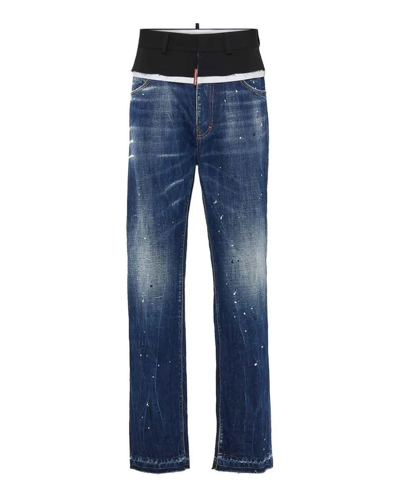 Dsquared2 Bootcut Jeans - Dunkelblau Dunkelblau