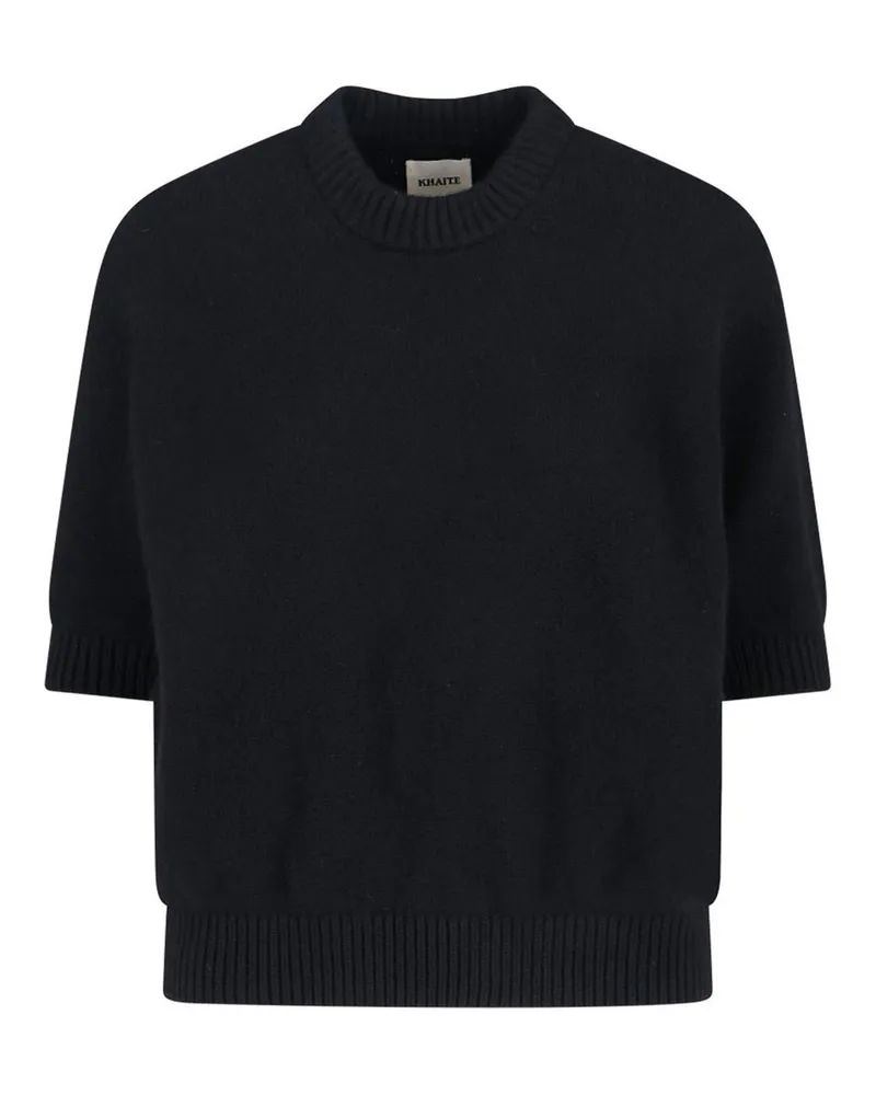 KHAITE Rundhalspullover - Schwarz Schwarz
