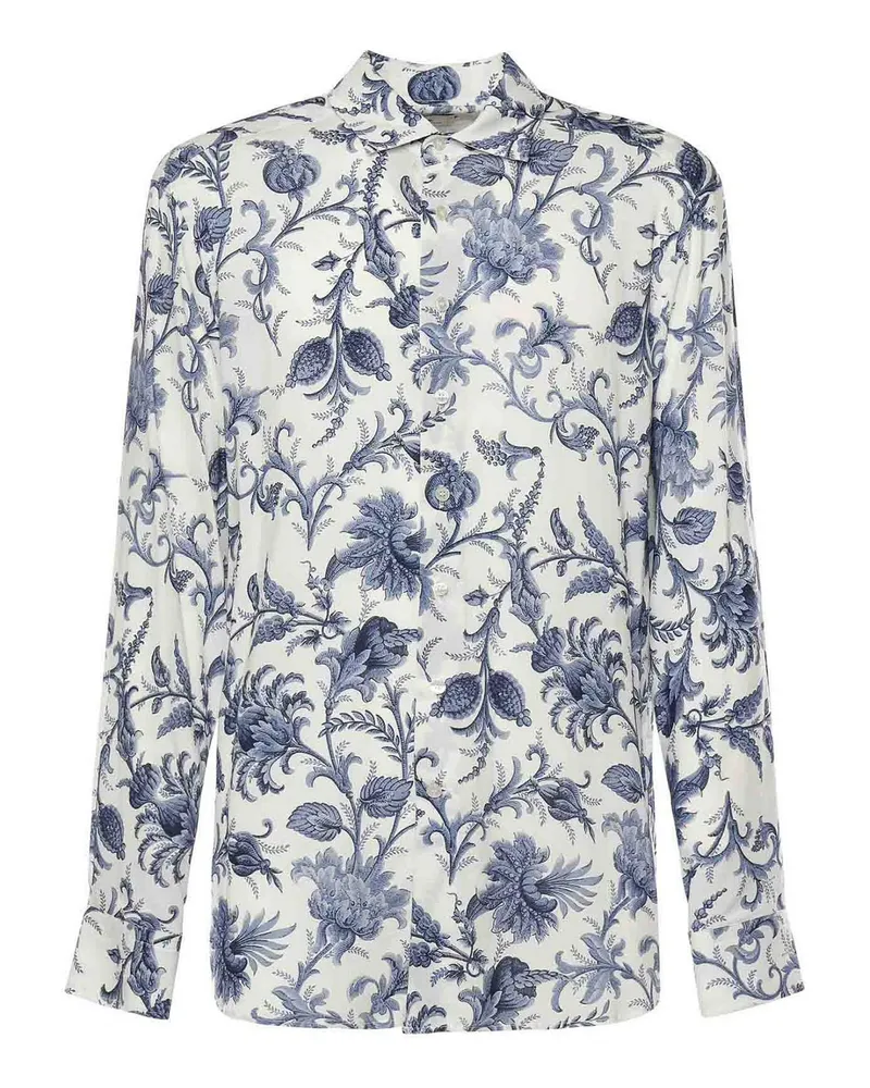 Etro Hemd - Weiß Weiß