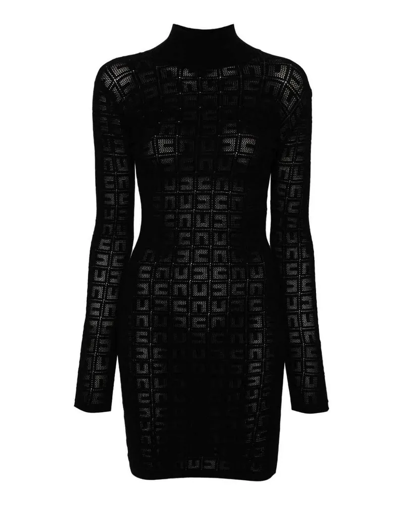 Elisabetta Franchi Knielanges Kleid - Schwarz Schwarz