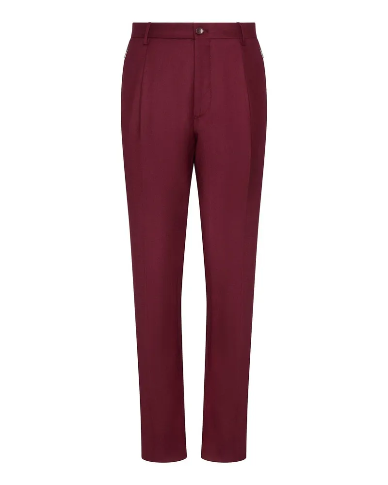 Etro Casual Hose - Dunkelrot Dunkelrot