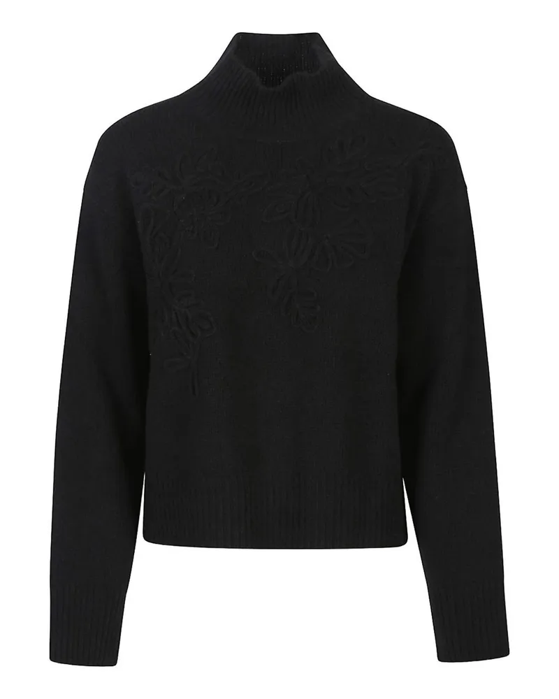 Ermanno Scervino Rollkragenpullover - Schwarz Schwarz