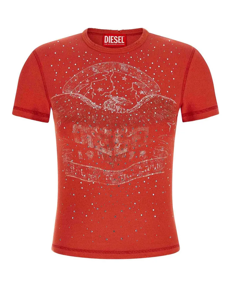 Diesel T-Shirt - Rot Rot