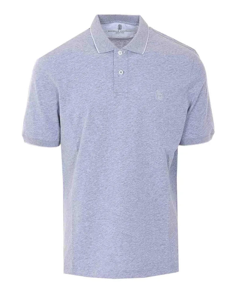 Brunello Cucinelli Poloshirt - Grau Grau