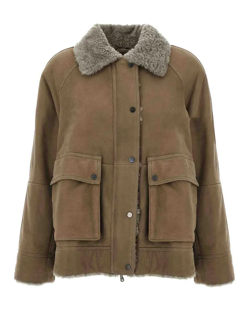Brunello Cucinelli Casualjacke - Beige Beige
