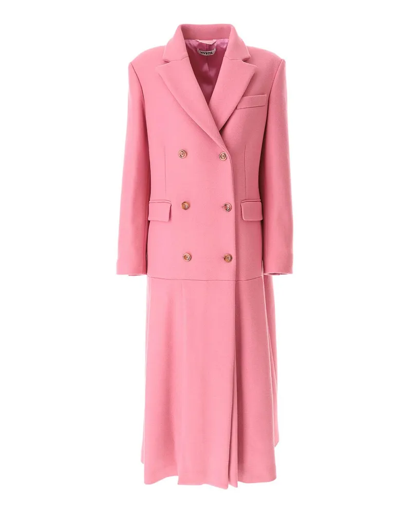 Vivetta Knielanger Mantel - Rosa Rosa