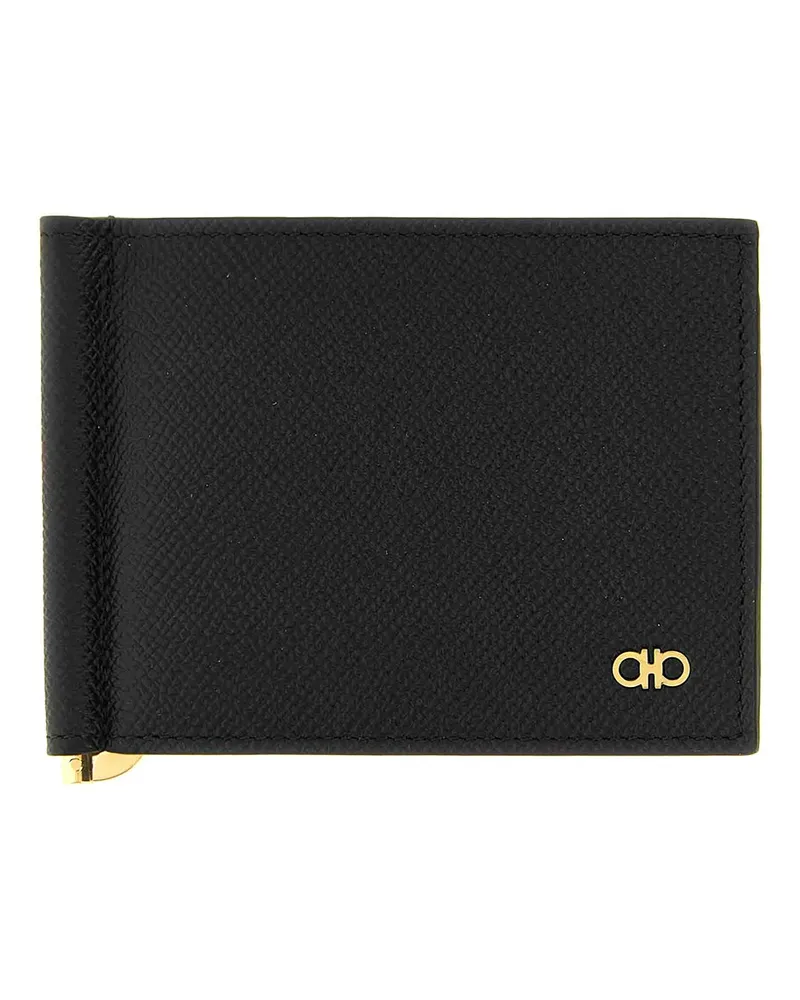 Ferragamo Portemonnaie - Schwarz Schwarz
