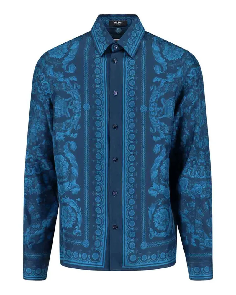 Versace Hemd - Blau Blau