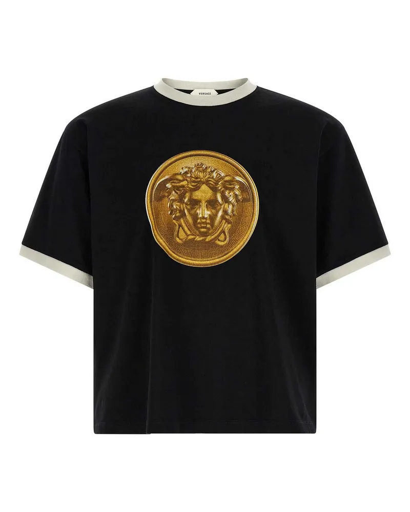 Versace T-Shirt - Schwarz Schwarz