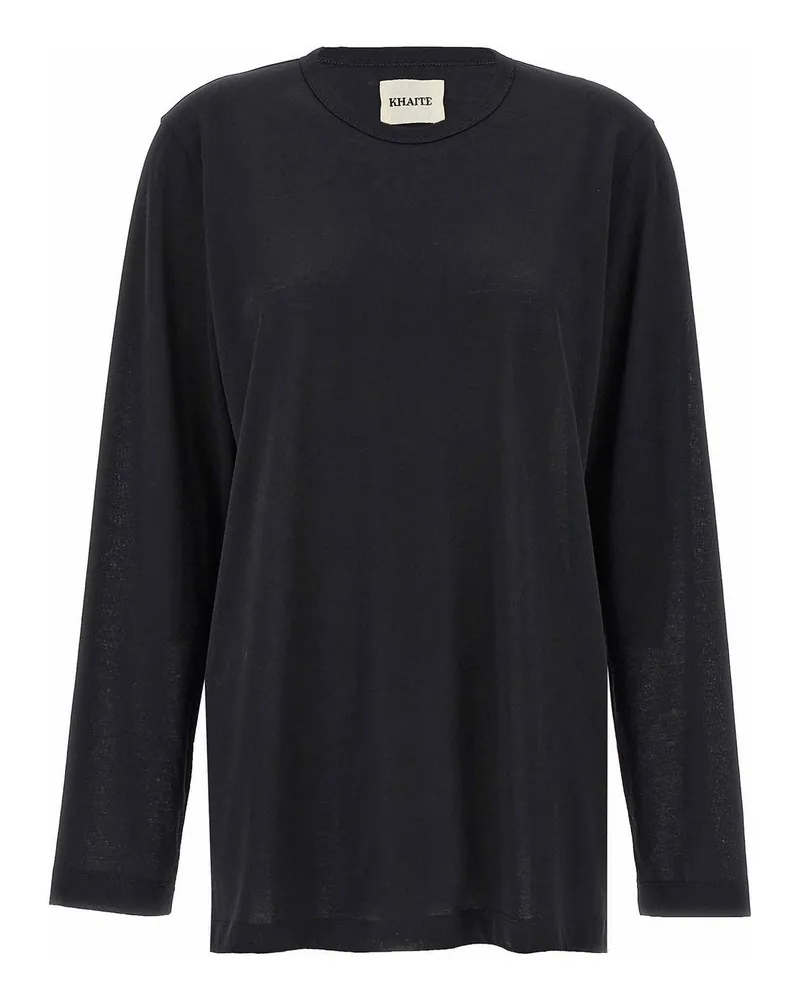 KHAITE T-Shirt - Schwarz Schwarz