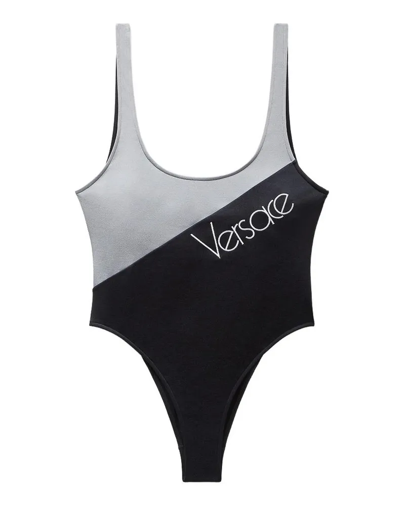 Versace Badeanzug - Schwarz Schwarz