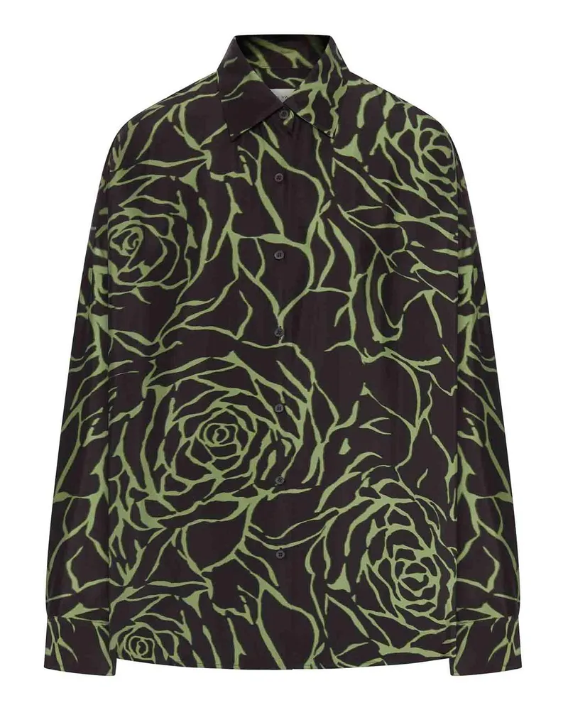 Dries van Noten Hemd - Schwarz Schwarz