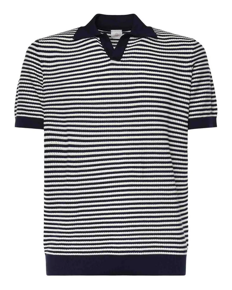Eleventy Poloshirt - Weiß Weiß
