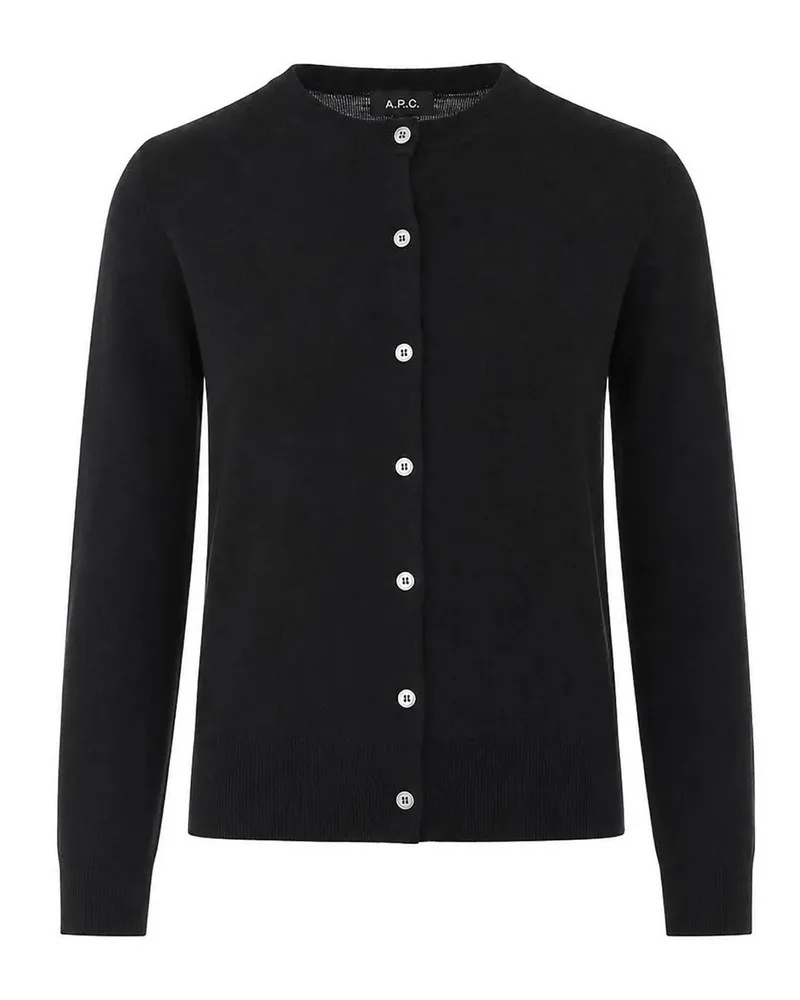 A.P.C. A. P.C. Cardigan - Schwarz Schwarz