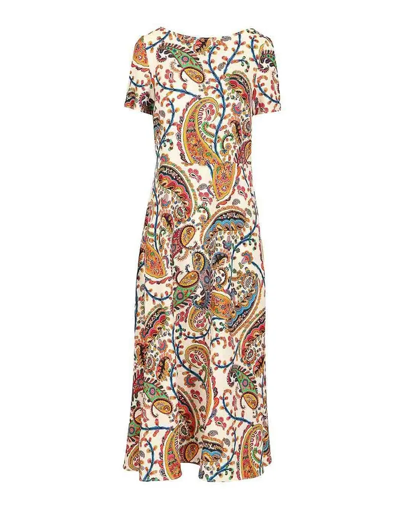 Etro Knielanges Kleid - Bunt Bunt