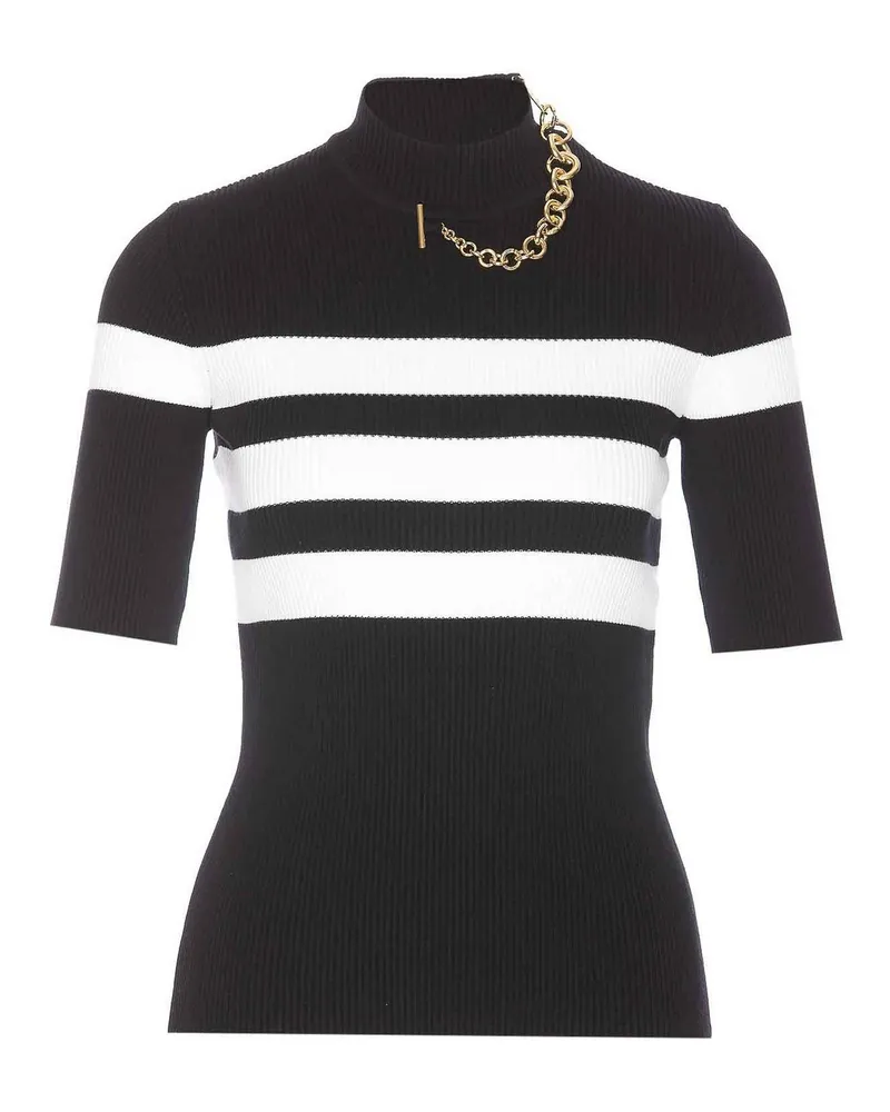 Jean Paul Gaultier Top - Schwarz Schwarz