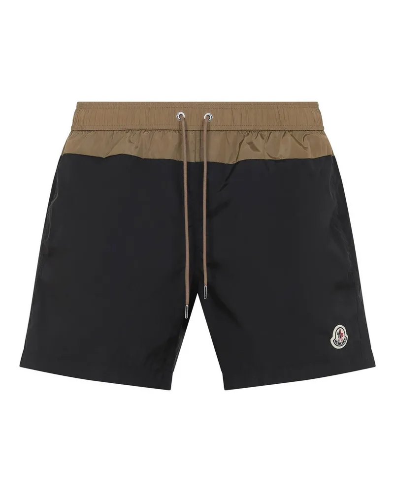 Moncler Badehose - Schwarz Schwarz