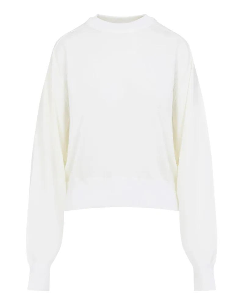 Jacquemus Rundhalspullover - Creme Creme