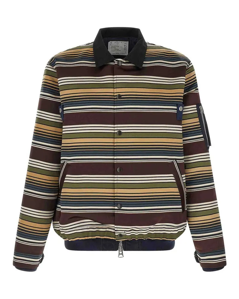Sacai Casualjacke - Braun Braun