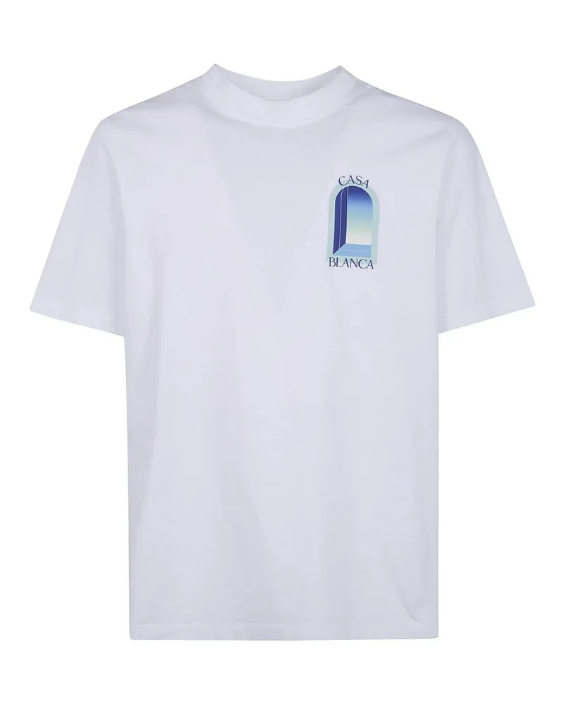 Casablanca Paris T-Shirt - Weiß Weiß
