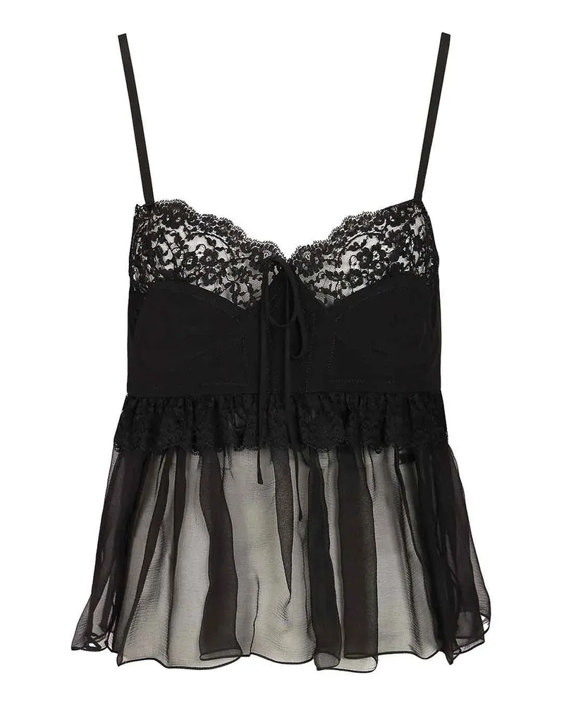 Chloé Top - Schwarz Schwarz