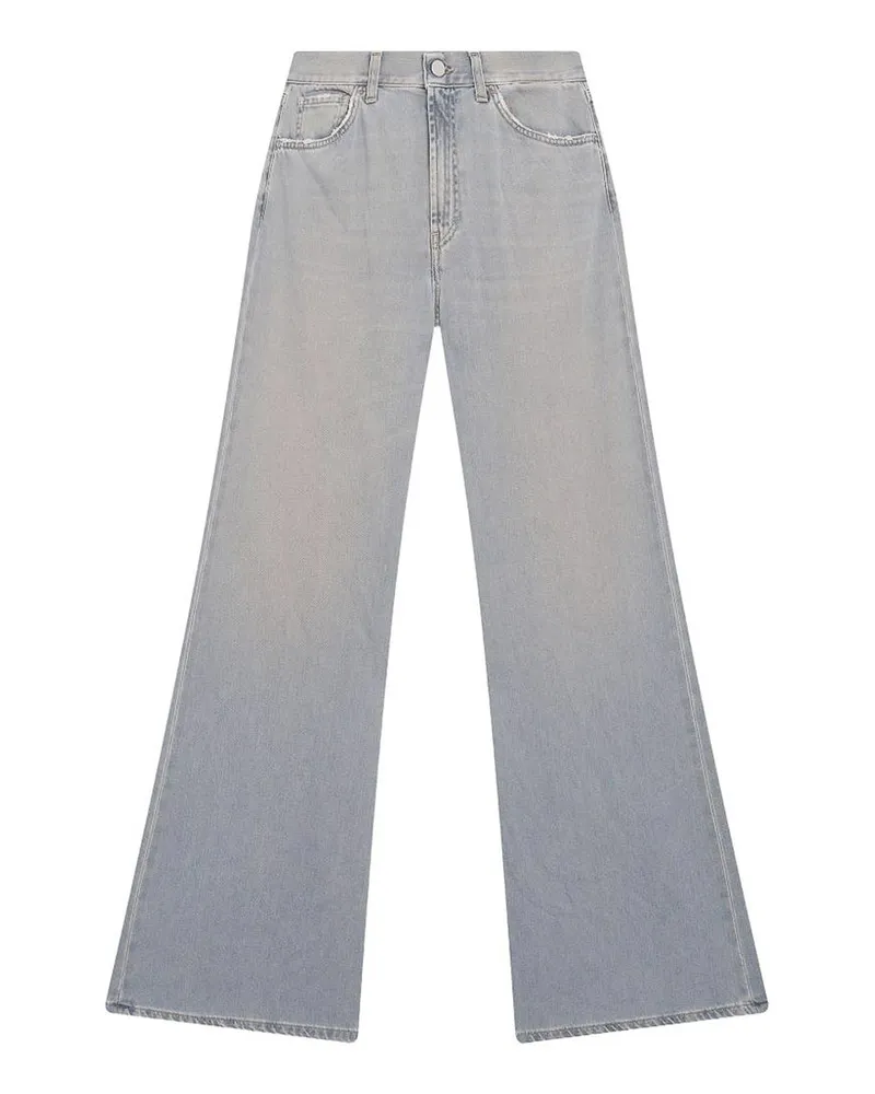 Dondup Straight Leg Jeans - Blau Blau