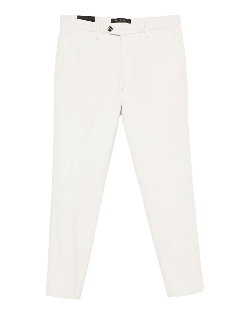 MICHAEL COAL Casual Hose - Creme Creme