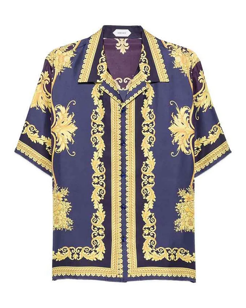 Versace Ledermantel - Lila Lila