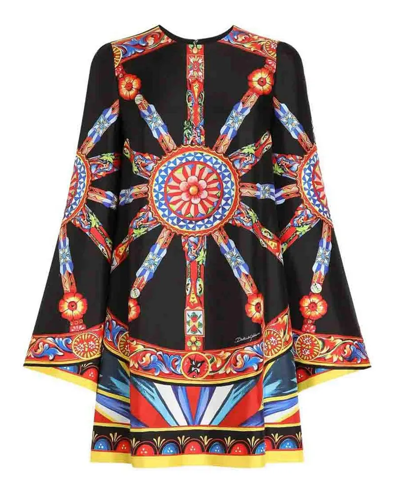 Dolce & Gabbana Knielanges Kleid - Bunt Bunt