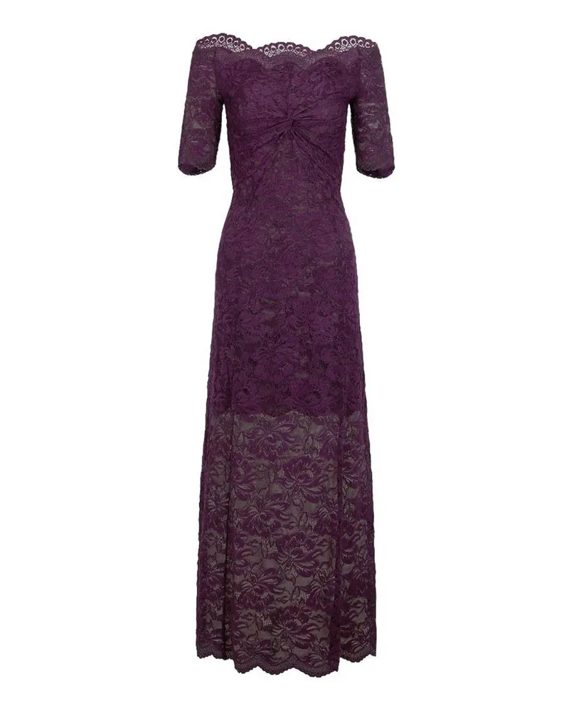 Paco Rabanne Langer Mantel - Fuchsia Fuchsia