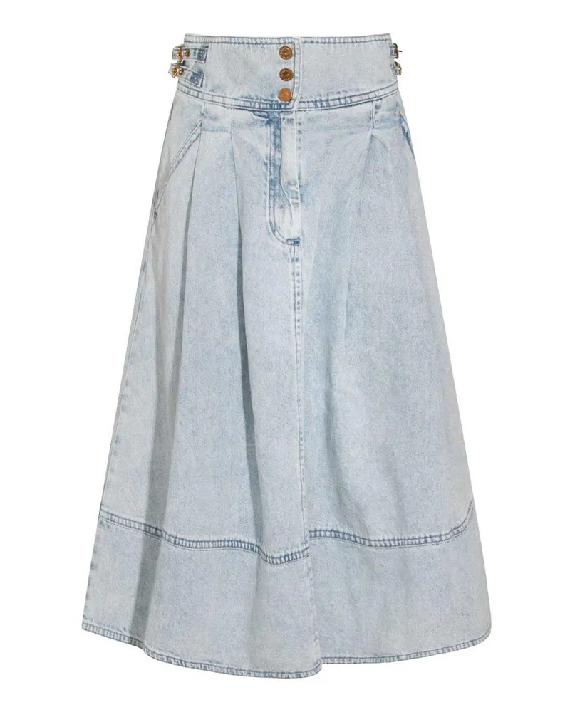 Zimmermann Langer Rock - Blau Blau