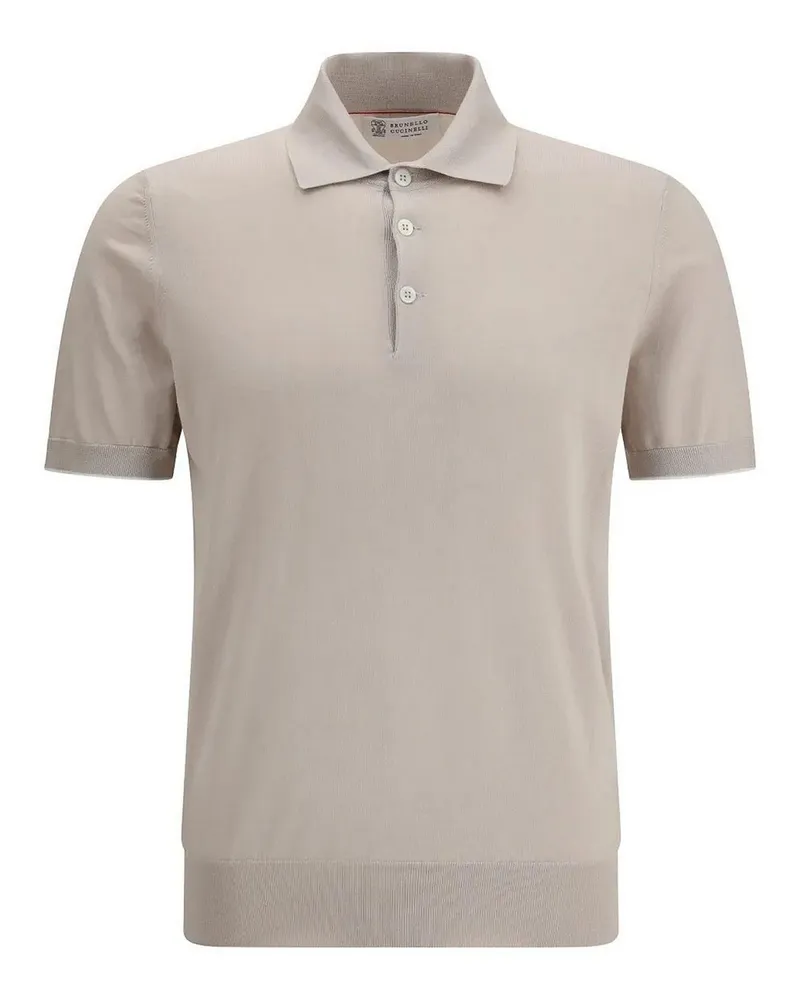 Brunello Cucinelli Poloshirt - Beige Beige
