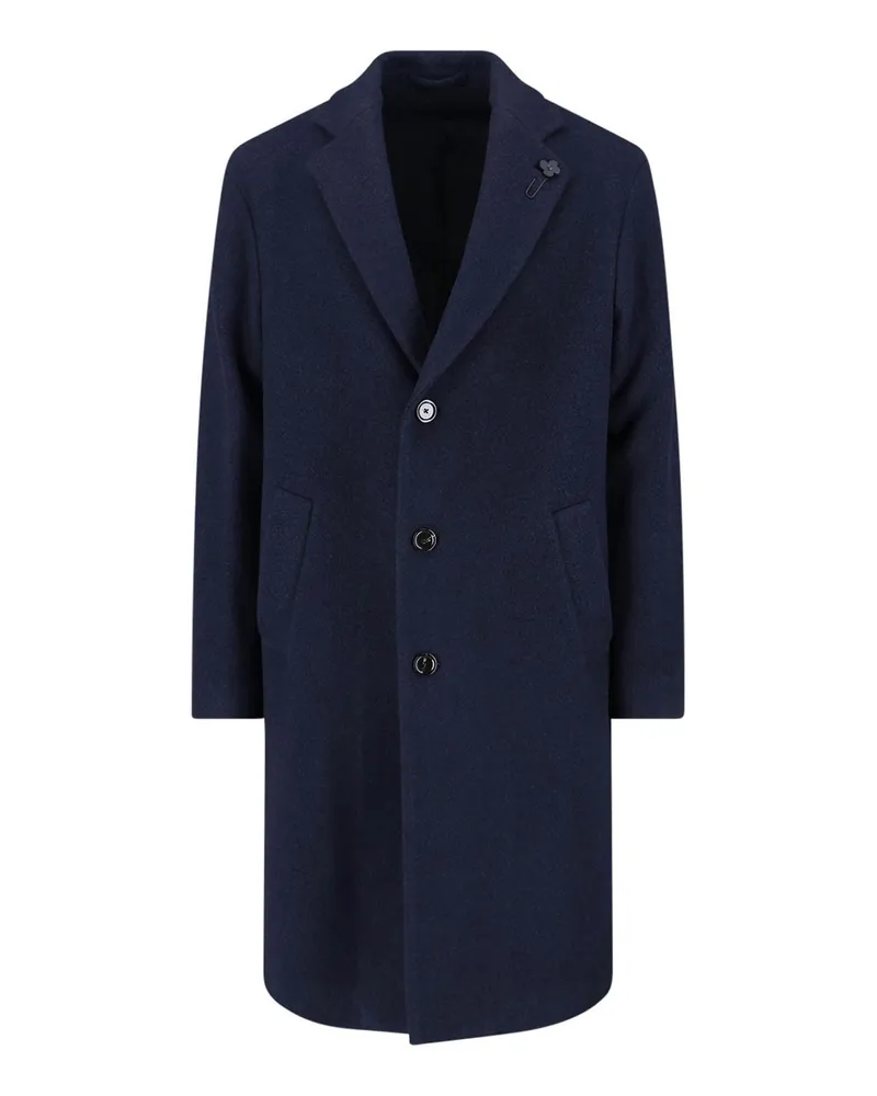 LARDINI Kurzer Mantel - Blau Blau