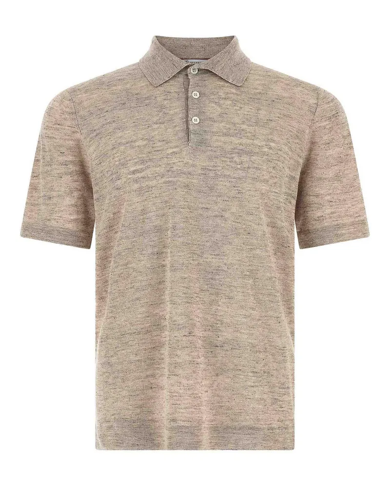 Brunello Cucinelli Poloshirt - Beige Beige