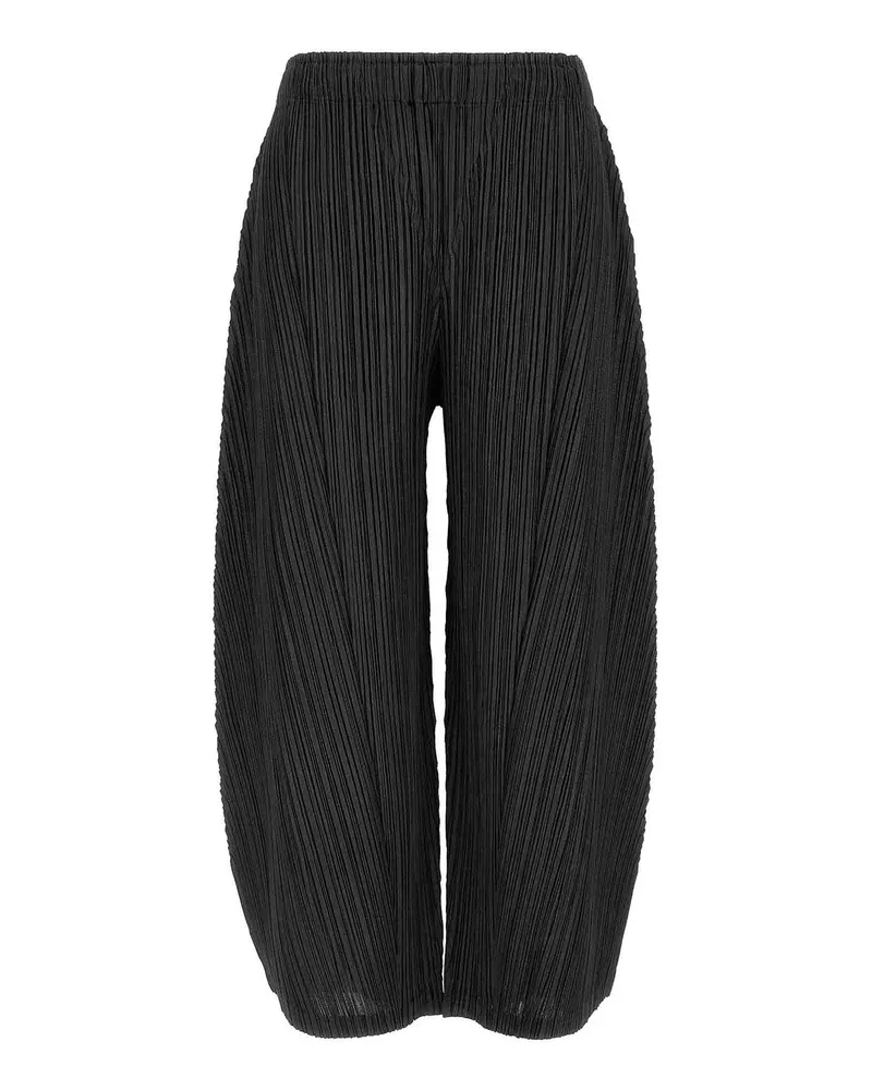 Issey Miyake Casual Hose - Schwarz Schwarz